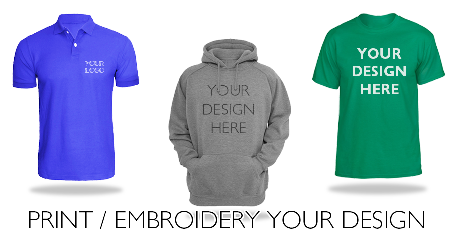 custom print and embroidery